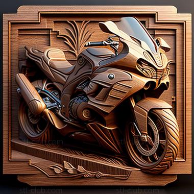 3D модель BMW K 1200 GT (STL)